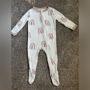 Kyte 3-6 month zippered footie sleeper